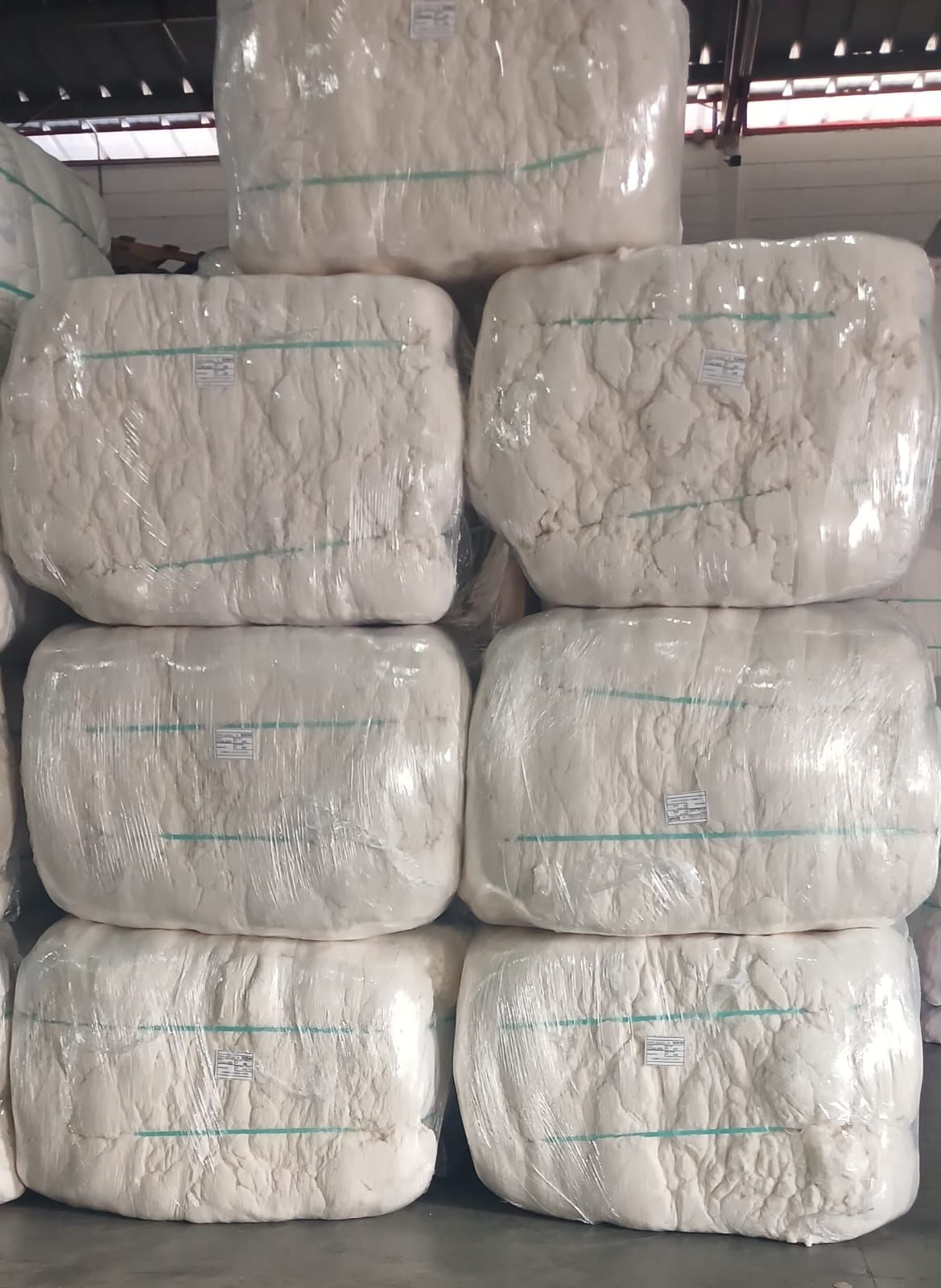 Natural cotton shoddy
